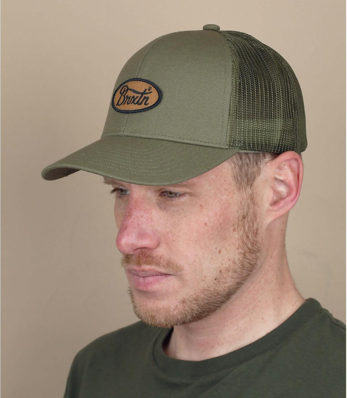 Trucker Cap Brixton grün Parsons X olive